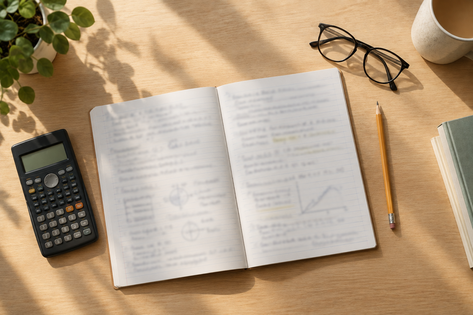 Calculator and study notes emphasise that A‑Level Biology requires solid maths for calculations and statistics.